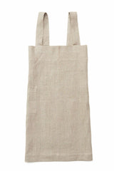 FLW: Linen Square Cross Apron - Natural