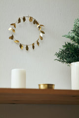 FLW: Brass Garland - Moon & Star