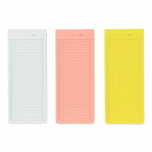 Penco: Sticky Memo Pad Monthly