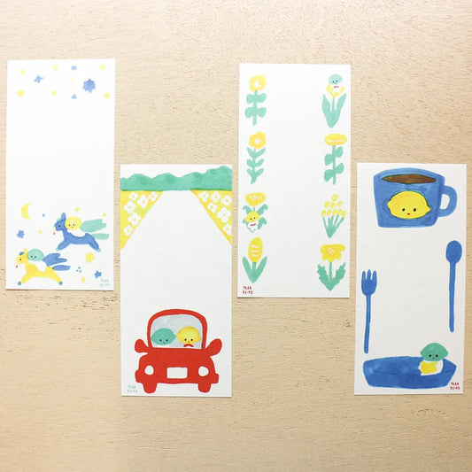 Cozyca x Tada Reiko Memo Pad: LEMON & LIME’S Everyday