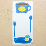 Cozyca x Tada Reiko Memo Pad: LEMON & LIME’S Everyday