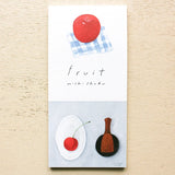 Cozyca x Nishi Shuku Memo Pad: Fruit