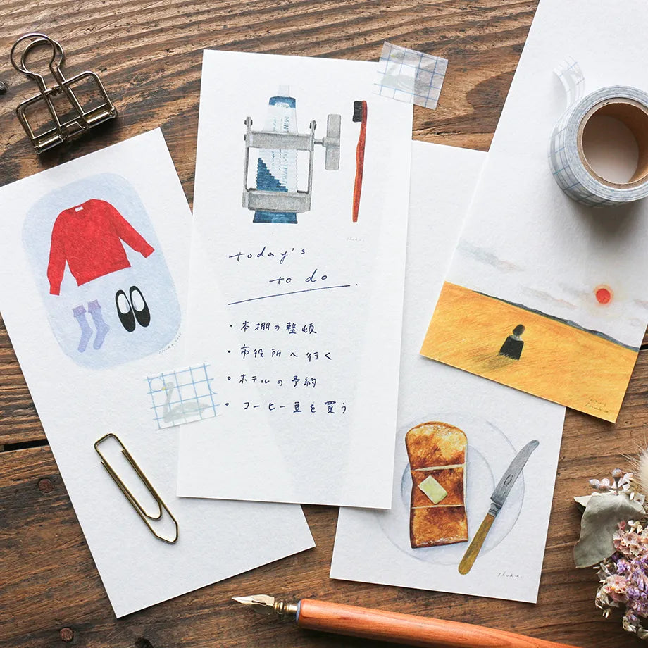 Cozyca x Nishi Shuku Memo Pad: Letter