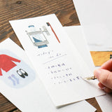 Cozyca x Nishi Shuku Memo Pad: Letter