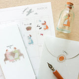 Cozyca x Necktie PET Sticker: Ordinary Day