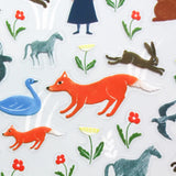 Cozyca x Nishi Shuku PET Sticker: Garden