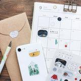 Cozyca x Nishi Shuku PET Sticker: Scene