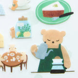 Cozyca x Mariko Fukuoka PET Sticker: Tea Time