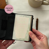 Tabiyo 10th Anniversary DIY Notebook Insert – Card Size (Cover x Shuuhuahua)