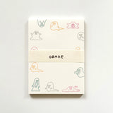 Shibata Keiko x Mizushima: Cute Ghost Memo Pad