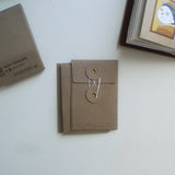 Kraft Envelope with Eyelet (Brown)