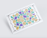 KAWI: Letterpress Card - Rose