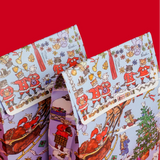 KAWI: 2025 Christmas Paper Bag - Blue