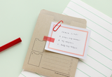 Gongjang: Perforated Memo Pad - Point