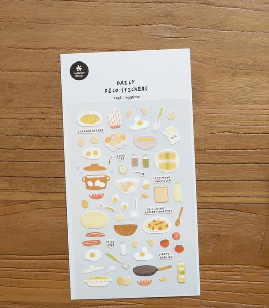 Suatelier Stickers: Eggtime