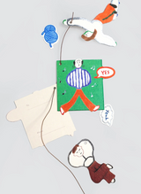 KAWI x KIMBLUE: Gift Tag - BLUE LIGHT 1