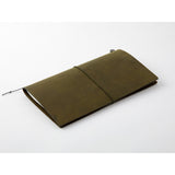 TRAVELER'S notebook (Regular Size) Starter Kit in OLIVE