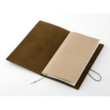 TRAVELER'S notebook (Regular Size) Starter Kit in OLIVE