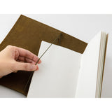 TRAVELER'S notebook (Regular Size) Starter Kit in OLIVE