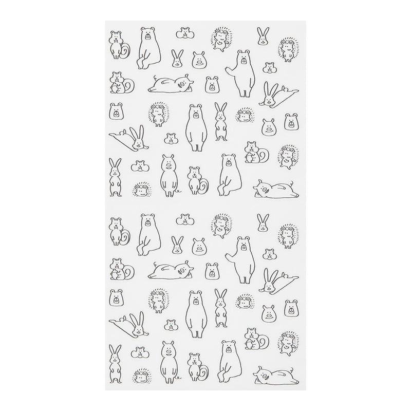 Midori: Sticker Series - Chat Forest Animal
