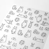 Midori: Sticker Series - Chat Forest Animal