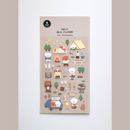 Suatelier Stickers: Let's Go Camping