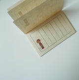 Mihoko Seki x Classiky: Kokeshi Memo Pad/ Envelope (Mini)