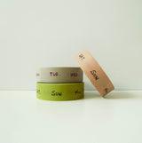 Yoko Inoue x Classiky Washi Tape: Weekly 15mm