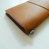 TRAVELER'S notebook (Regular Size) Starter Kit in CAMEL