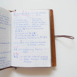 002 Refill Grid Notebook (Passport Size)