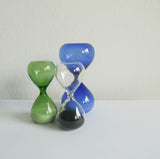 Blue (M); Green & Clear (S)