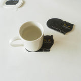 Tomotake x Classiky: Letterpress Cat Coaster