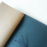 TRAVELER'S notebook (Regular Size) Starter Kit in BLUE