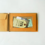 SPIRAL RING NOTEBOOK: Window Envelope