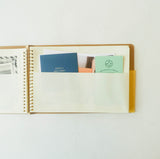 SPIRAL RING NOTEBOOK: Paper Pocket