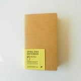 SPIRAL RING NOTEBOOK: Paper Pocket