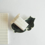 Mizushima: Perforated Memo Pad Dots & Stripes 01