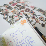 Mihoko Seki x Classiky: Water-activated Cut-out Stickers