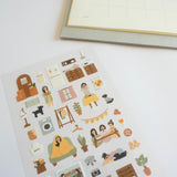 Suatelier Stickers: Vlog Home