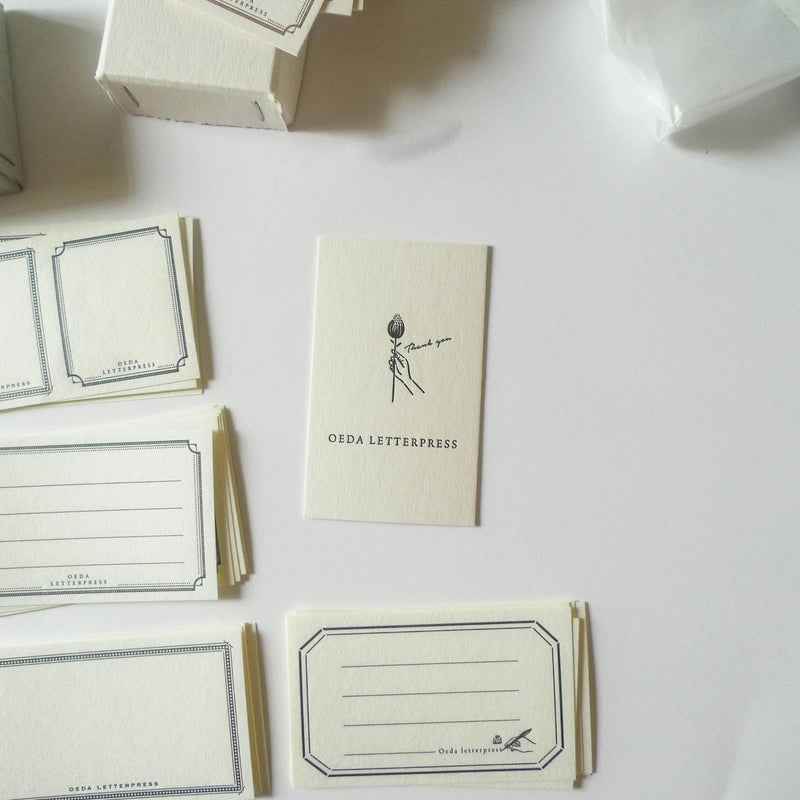 Oeda: Letterpress Label Sticker Box Set