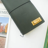 TRAVELER'S notebook (Regular Size) Starter Kit in BLACK