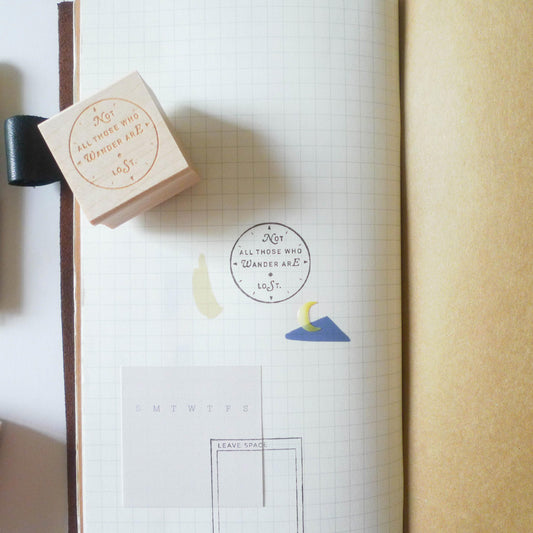 BK: Stamp - Not All Those Who Wander are Lost