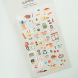 Suatelier Stickers: Vlog Cooking