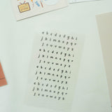 Suatelier Stickers: Handwriting