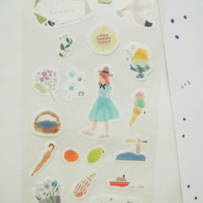 Miki Tamura: Washi Tape Sticker [Summer]
