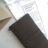 TRAVELER'S notebook (Regular Size) Starter Kit in OLIVE