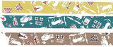 Mihoko Seki x Classiky Washi Tape: Cats Set of 3