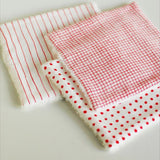 Mitsou x Classiky: Pile Gauze Handkerchief (Regular Size)