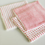 Mitsou x Classiky: Pile Gauze Handkerchief (Regular Size)