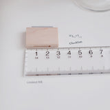 PC x Phavourite: 9pt.(2) Tiny Text Rubber Stamps [18 options]